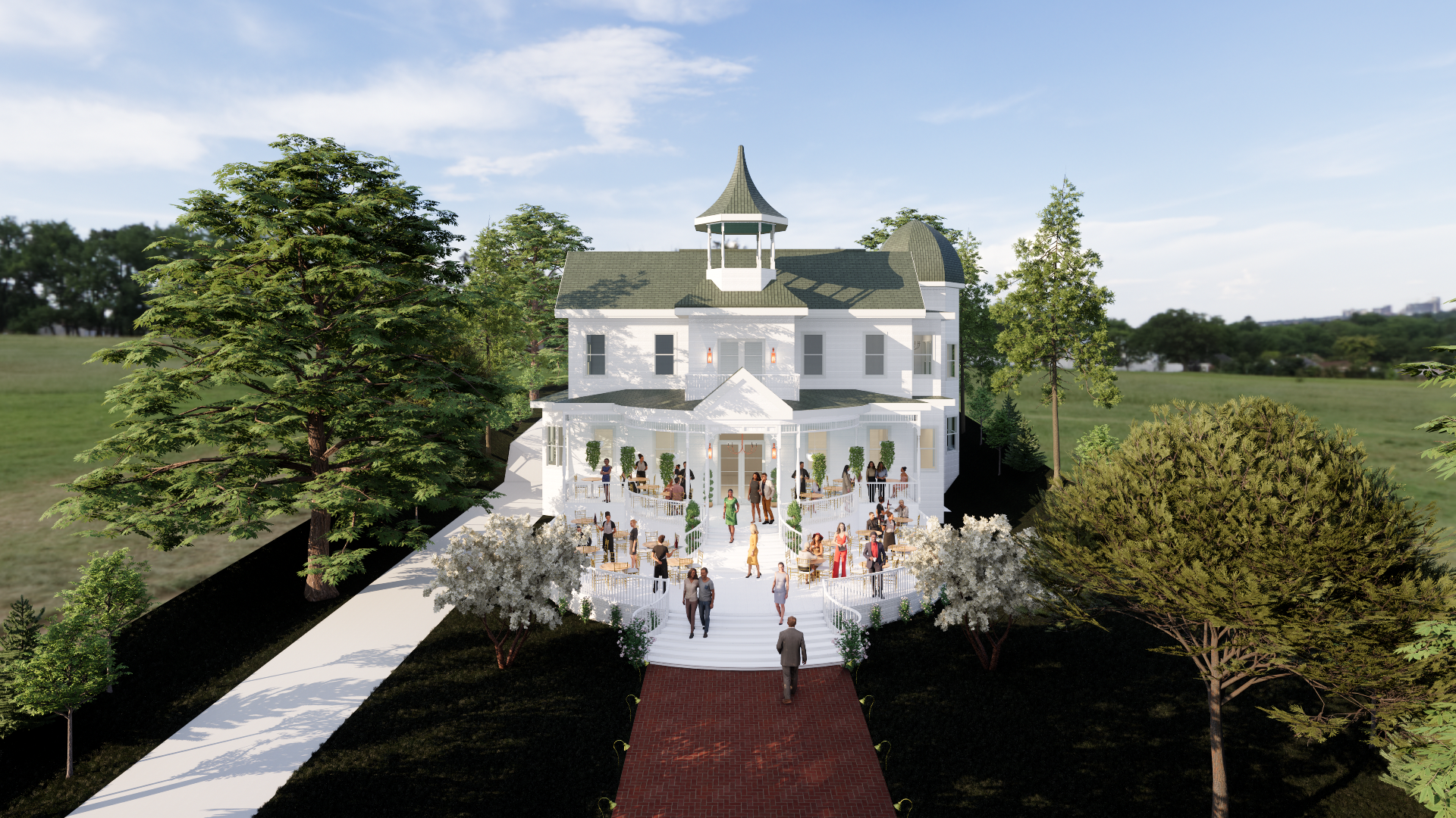 Majestic Magnolia rendering